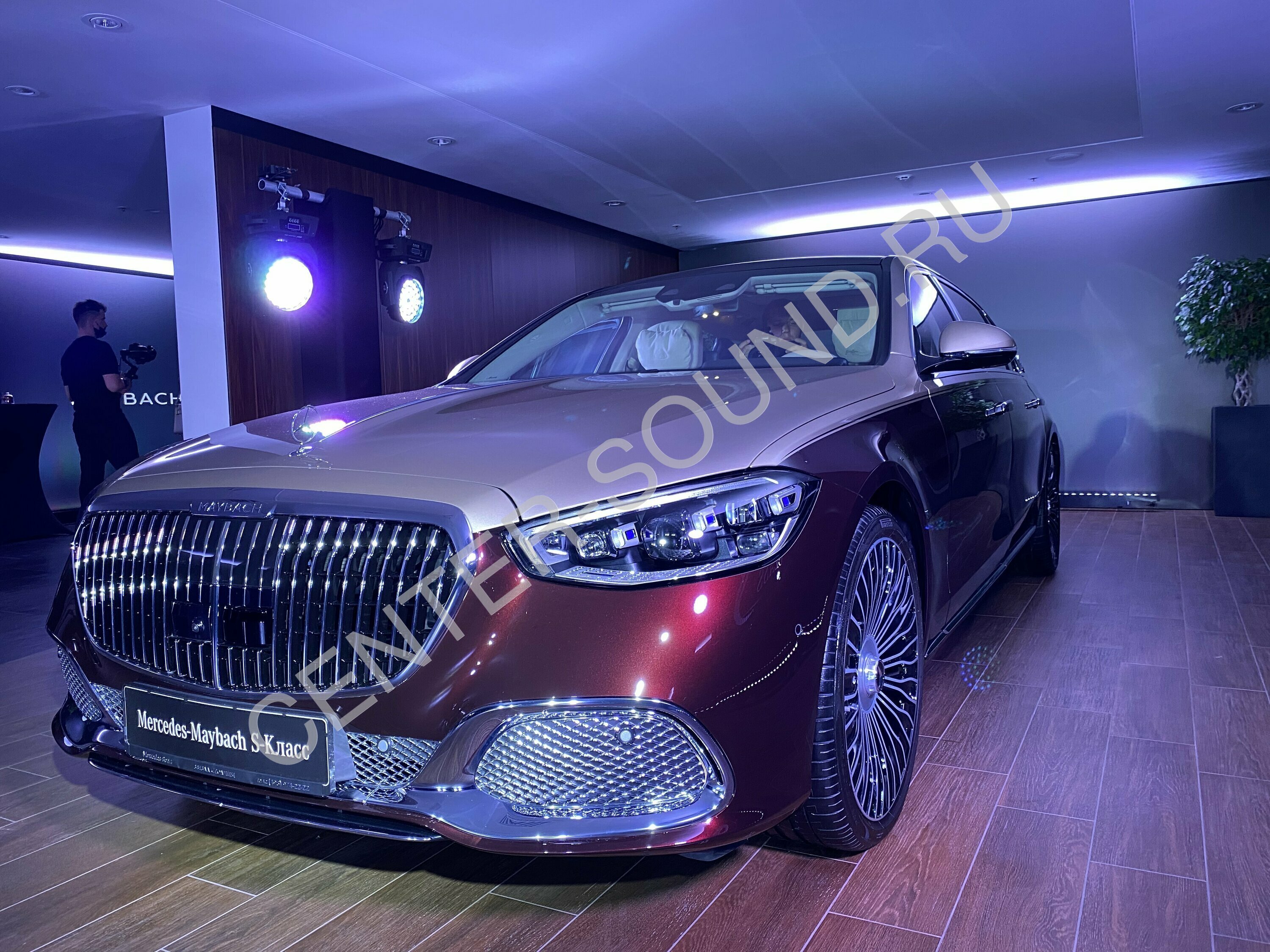 Аренда звука и света на презентацию автомобиля Mercedes